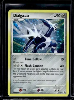 2007 Pokemon Diamond & Pearl Dialga Holo #1/130 - Image 1
