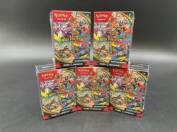 Lot of (5) Pokemon TCG Mega Evolution Booster Bundle Boxes Sealed - Image 1