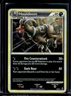 2011 Pokemon Call of Legends Houndoom Holo #10/95 - Image 1