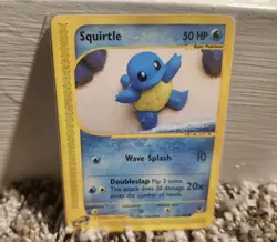 Squirtle 131/165 Expedition Base Set Regular 2002 Pokemon - Image 1