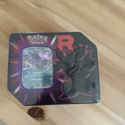 Pokemon TCG Factory Sealed Destined Rivals Team Rocket Nidoking Tin - Image 5