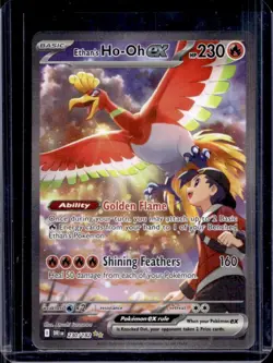 2025 Pokemon Destined Rivals Ethan's Ho-Oh ex #230/182 - Image 1