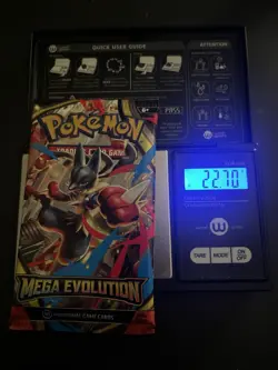 (HEAVY) 22.70g Pokemon TCG Mega Evolution Booster Pack (SEALED)✅ - Image 1