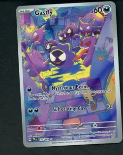 Pokemon Gastly Illustration Rare 177 Temporal Forces - Image 1