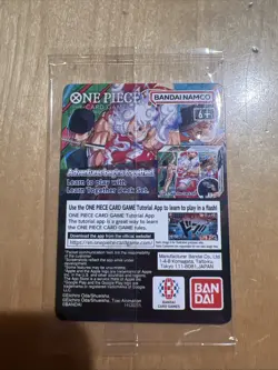 One Piece College Basketball US Voyage Luffy Card IN HAND - MINT - UNOPENED - Image 2