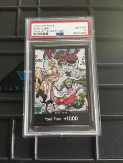 PSA 10 One Piece Don!! Card Alternate Art OP06 Wings Of The Captain English - Image 1