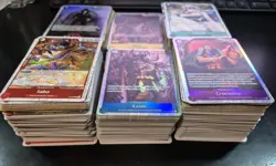 Lot of 630 One Piece TCG FOIL ONLY R/SR OP-01 thru PB2, all NM - Image 2