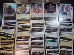 Lot of 630 One Piece TCG FOIL ONLY R/SR OP-01 thru PB2, all NM - Image 5