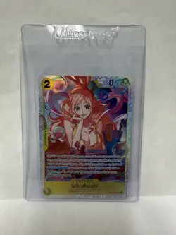 One Piece TCG CCG Shirahoshi OP12-102 Super Rare Foil NM Condition - Image 1
