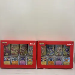 Pokemon TCG Scarlet & Violet 151 Mini Tin 4-Pack Lot Of 2 Sam’s Club Sealed - Image 1