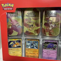 Pokemon TCG Scarlet & Violet 151 Mini Tin 4-Pack Lot Of 2 Sam’s Club Sealed - Image 4