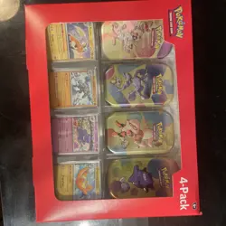 Pokemon TCG Scarlet & Violet 151 Mini Tin 4-Pack Lot of 2 Sam’s Club Sealed NEW! - Image 3