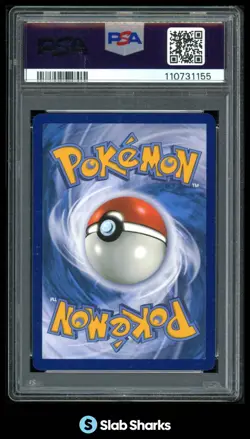 2024 POKEMON TEF EN #211/162 MORTY'S CONVICTION SPECIAL ILLUSTRATION RARE PSA 9 - Image 2
