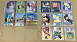 Vintage 1989 2000 Dragon Ball Z Trading Card Lot of 15 Cards Some Rare Foil Holo - Image 1