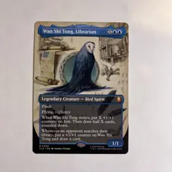 Wan Shi Tong Librarian (0320) Borderless Non Foil MTG Avatar NM - Image 1
