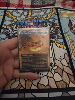 The One Ring 0451 LTR FOIL PROMO | Ungraded NM | Magic the Gathering MTG - Image 1