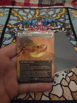 The One Ring 0451 LTR FOIL PROMO | Ungraded NM | Magic the Gathering MTG - Image 3