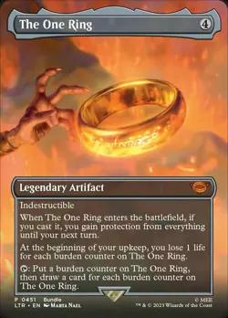 The One Ring - Foil - Promo NM, English MTG Unique & Misc Promos - Image 1