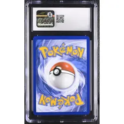 CGC 10 GEM MINT Mew ex 216/091 2024 Paldean Fates Shiny Ultra Rare Holo (PSA) - Image 2