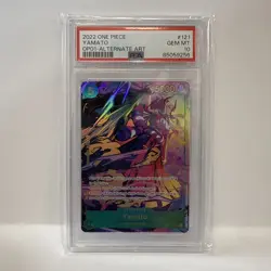 2022 Yamato SEC Alternate Alt Art OP01-121 Romance Dawn One Piece TCG PSA 10 - Image 1