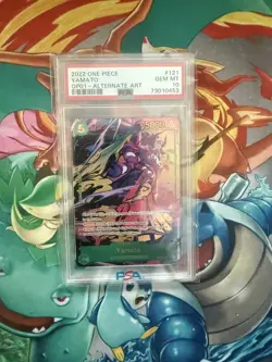 2022 Yamato SEC Alt Art OP01-121 Romance Dawn One Piece PSA 10 - Image 1