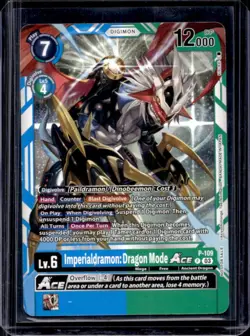 Digimon Trading Card Game Imperialdramon: Dragon Mode ACE #P-109 - Image 1