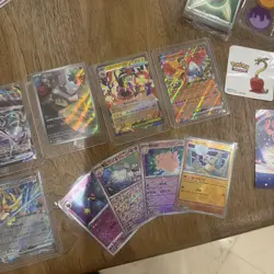 Massive Pokemon Collection Holo Reverse Holo Super Rare 1100 + TCG Card Lot C9 - Image 5