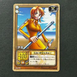 S1649 Nami PA-C11 Japanese One Piece Vintage Card Game 2004 - Image 1