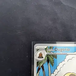 Pokemon TCG Alolan Dugtrio - 208/191 SV08: Surging Sparks Illustration Rare Card - Image 2