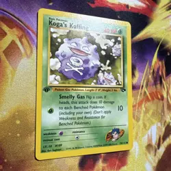Koga's Koffing 79/132 1st Edition Gym Challenge Pokemon Card NM Near Mint - Image 2
