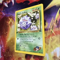 Koga's Koffing 79/132 1st Edition Gym Challenge Pokemon Card NM Near Mint - Image 3