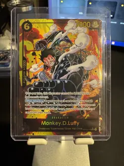 One Piece Monkey.D.Luffy OP10-118 Royal Blood Parallel Alternate Art NM Card - Image 1