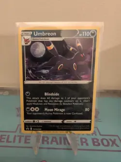 Pokemon Umbreon Holo Black Star Promo TCG Card SWSH129 - Image 1