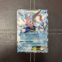 Pokemon TCG - Ash-Greninja EX - XY133 - XY Promos - HP Ultra Rare (2016) - Image 1