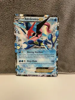 Pokemon TCG Ash-Greninja EX XY133 JUMBO Black Star Promo - Image 1