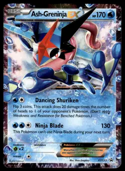 Pokemon TCG XY Promos #XY133 Ash-Greninja EX LP - Image 1