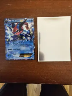 2016 Pokemon TCG Ash-Greninja EX XY133 XY Black Star Promo Ultra Rare Holo NM - Image 3