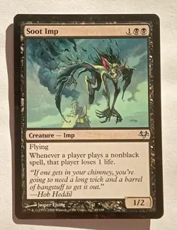 Magic MTG - Soot Imp - Eventide - NM - Image 1