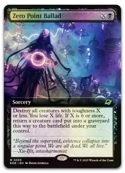 Zero Point Ballad (Extended Art) - EOE #335 Rare - NM Edge of Eternities - Image 1