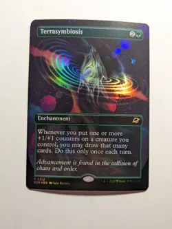 Terrasymbiosis (Borderless) Edge of Eternities Foil 312 MtG - Image 1