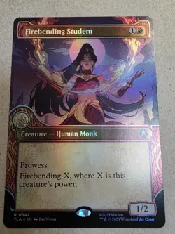 Firebending Student - #342 Foil (Showcase) Avatar: The Last Airbender - Mtg - Image 1