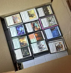 Magic The Gathering Bulk Lot MTG Uncommon Common LARGE FLAT RATE 21 Lbs 5000++ - Image 1