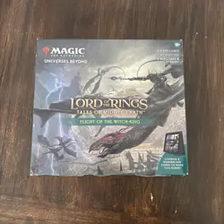 Magic The Gathering LOTR Tales of MiddleEarth Scene Box Flight of The Witch-King - Image 1