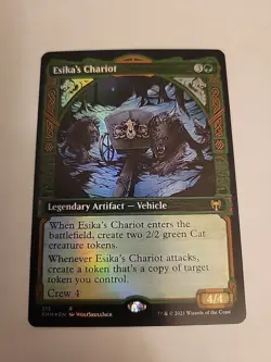 MTG - Esika's Chariot / Foil /Kaldheim 315 / Showcase/Rare - Image 3