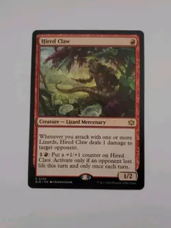 MTG Hired Claw - Bloomburrow (BLB) 140 Rare - Image 1