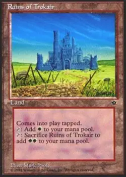 Ruins of Trokair x1 - Fallen Empires - NM-Mint, English - Fallen Empires - Image 1