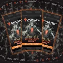 MTG: Innistrad: Midnight Hunt - Draft Booster Box - Innistrad: Midnight Hunt (MI 630509986453 - Image 3