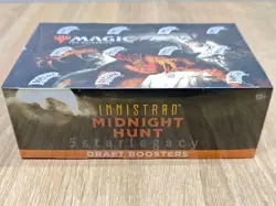 Magic The Gathering MTG: INNISTRAD MIDNIGHT HUNT Draft Booster Box 2021 - Sealed - Image 1