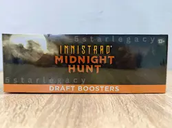 Magic The Gathering MTG: INNISTRAD MIDNIGHT HUNT Draft Booster Box 2021 - Sealed - Image 2