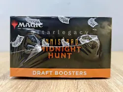 Magic The Gathering MTG: INNISTRAD MIDNIGHT HUNT Draft Booster Box 2021 - Sealed - Image 3
